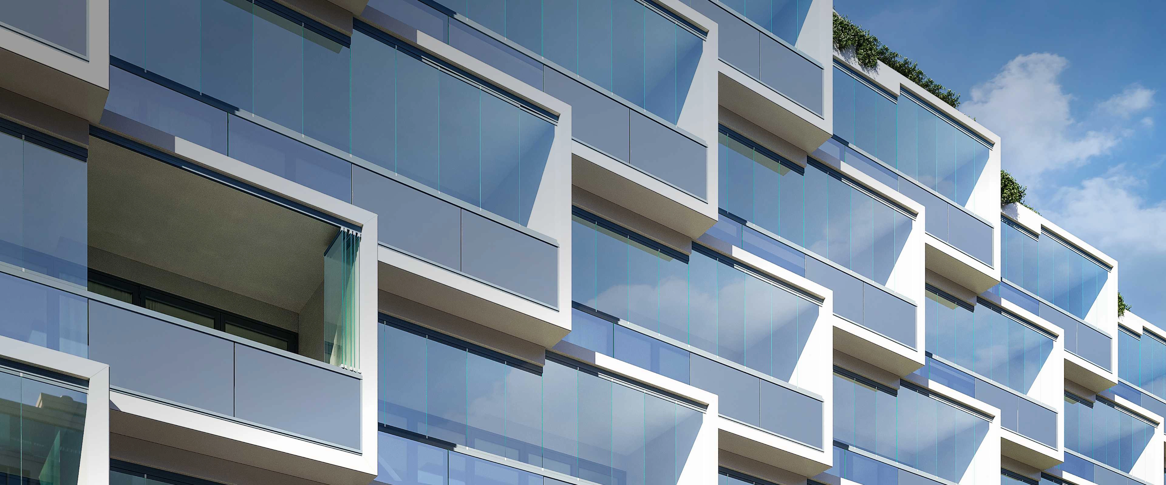 Balkonginglasning från Solarlux