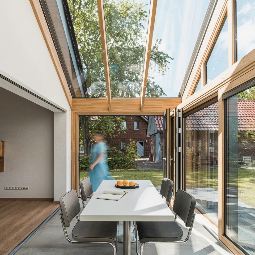 Hvorfor vælge en tilbygning i træ fra Solarlux?