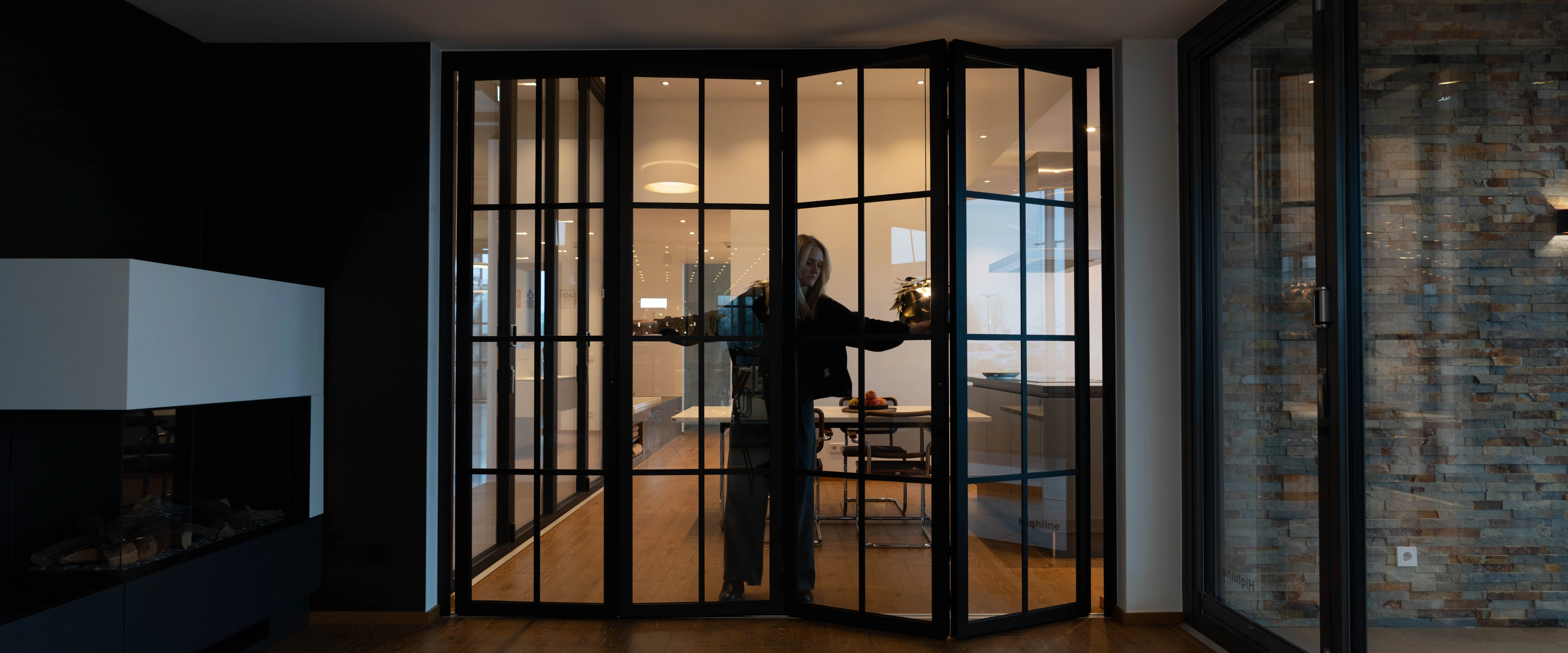 New Yorker skydedør