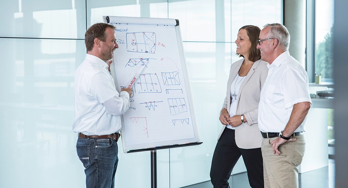 Gut aufgestellt: Solarlux Akademie 2023 