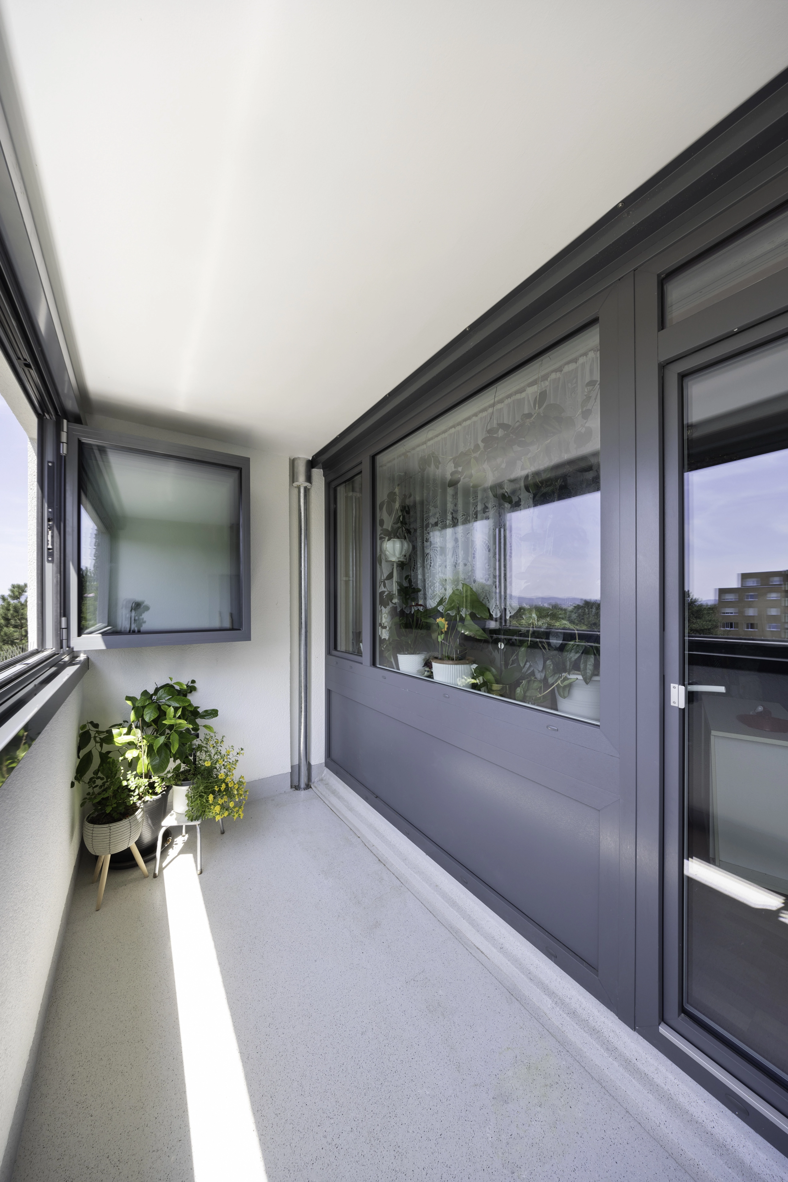 Glas-Faltwände Energetische Sanierung Frankfurt-Eckenheim