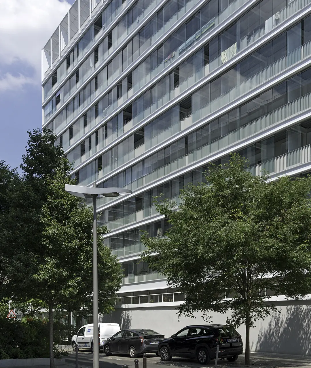 Vitrage de balcon Rénovation immeuble social Clichy-Batignolles