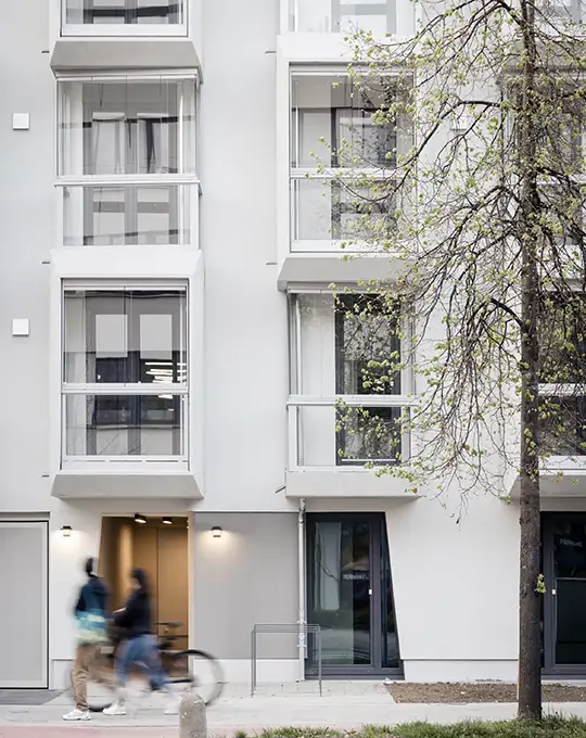 Balkonmodul mit Verglasung