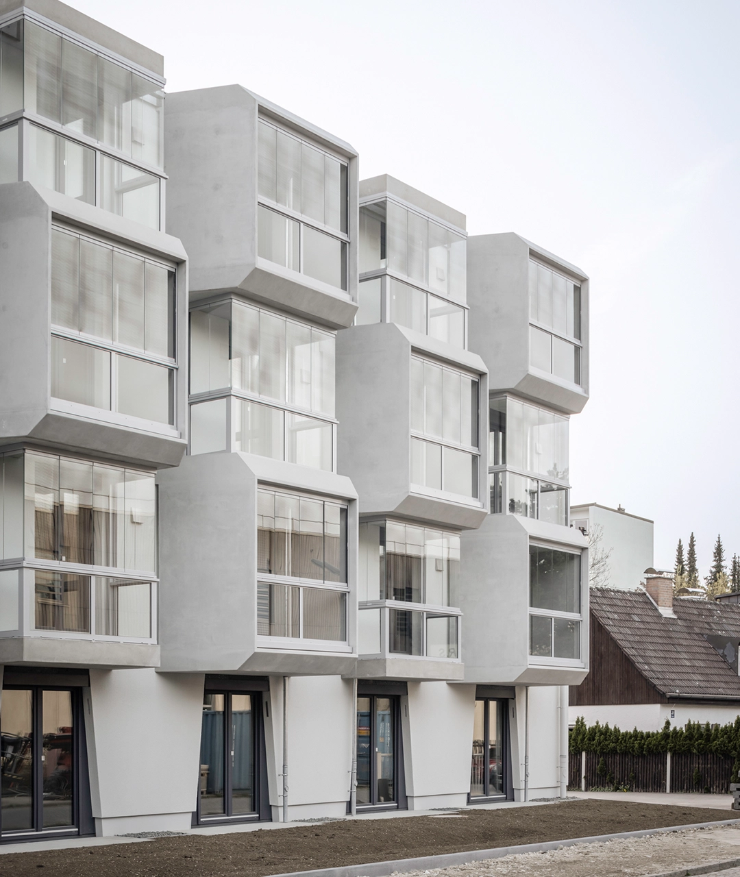 Balkonverglasung Studierendenwohnanlage München