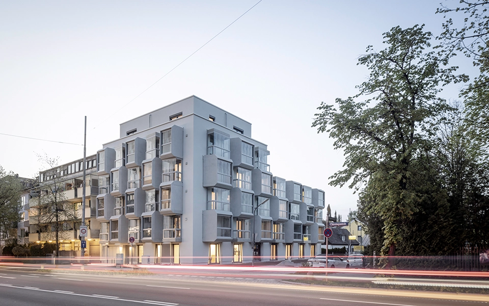 Balkonverglasung Studierendenwohnanlage München