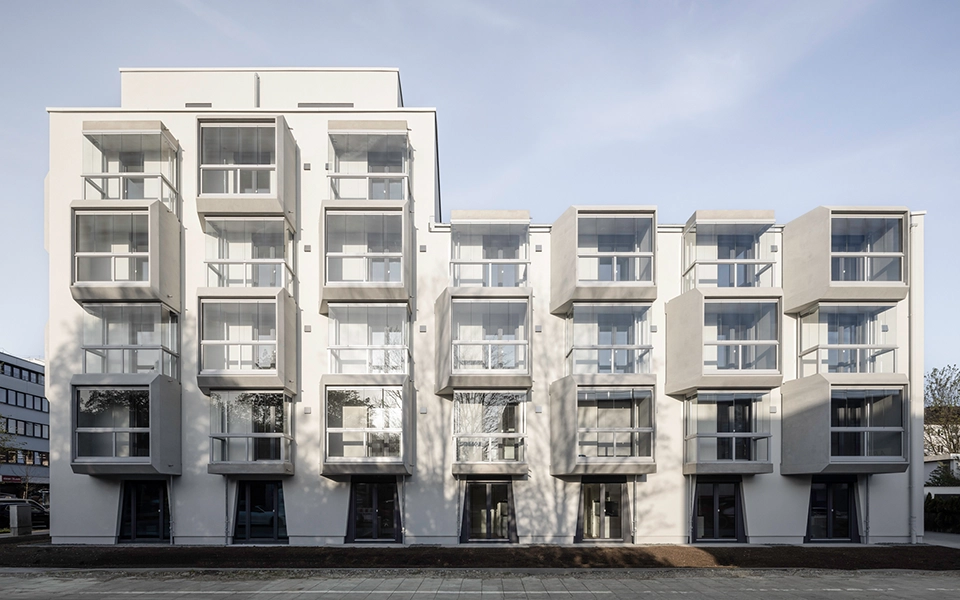 Balkonverglasung Studierendenwohnanlage München