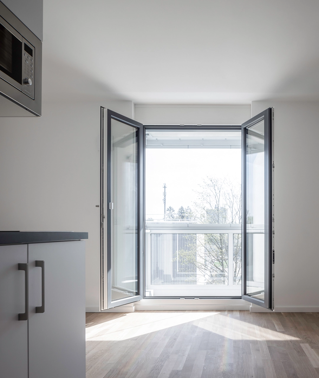 Balkonverglasung Studierendenwohnanlage München