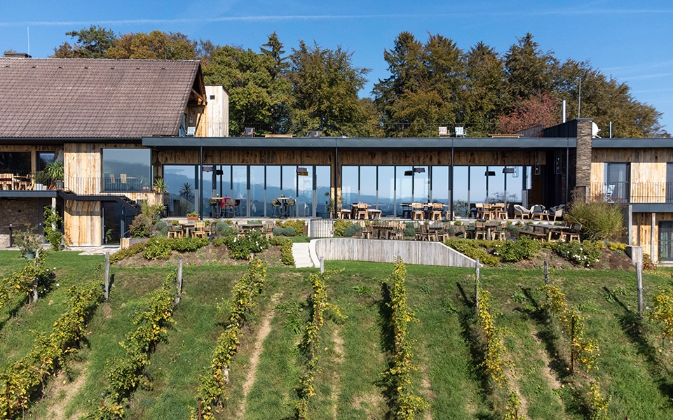 Restaurant Herrgotthö - Vue imprenable sur les vignes