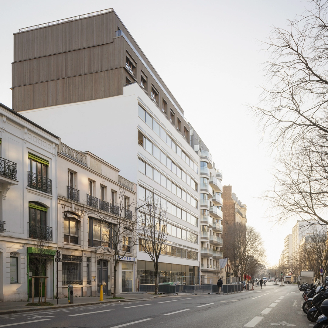 Glas-Faltwand Avenue Parmentier