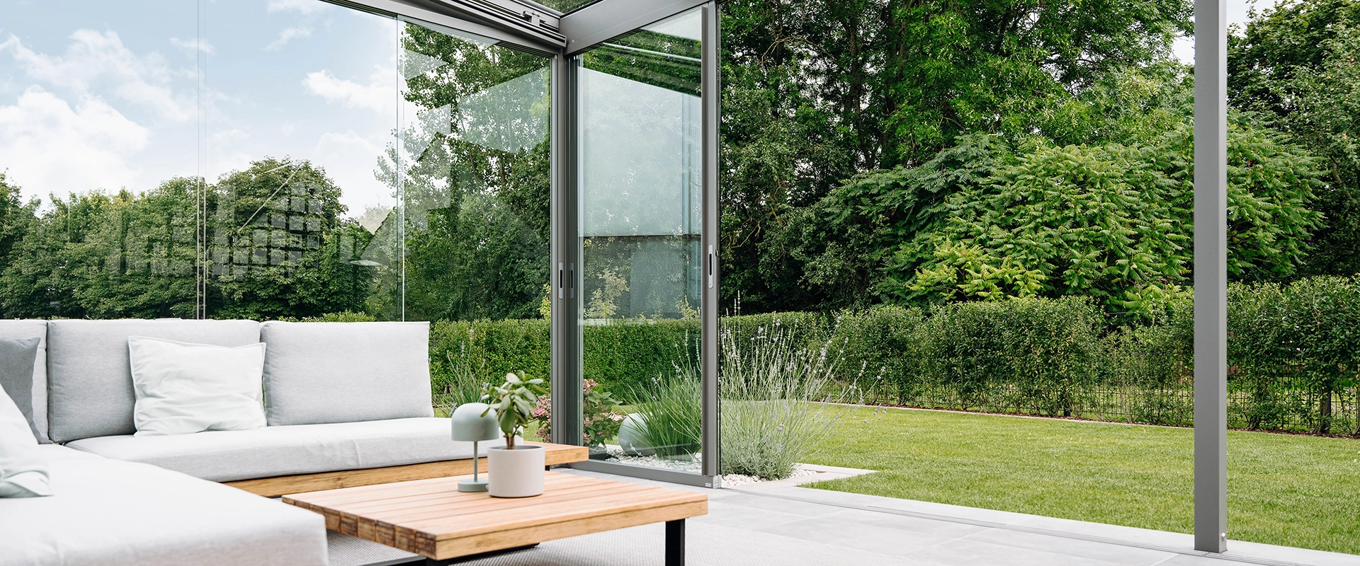 Glashaus oder Wintergarten