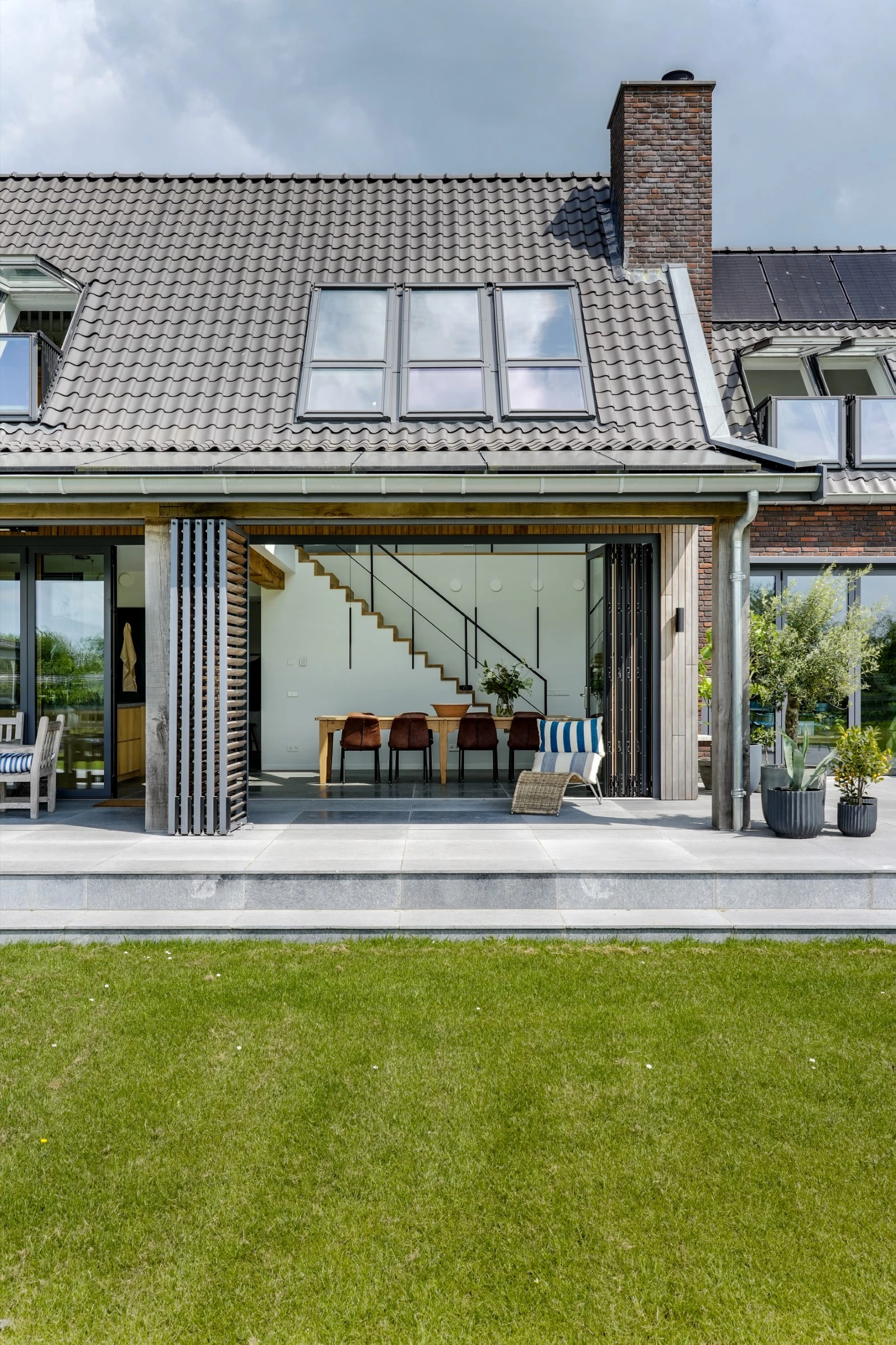 Solarlux Combiline vouwwanden voor een ecologische woning