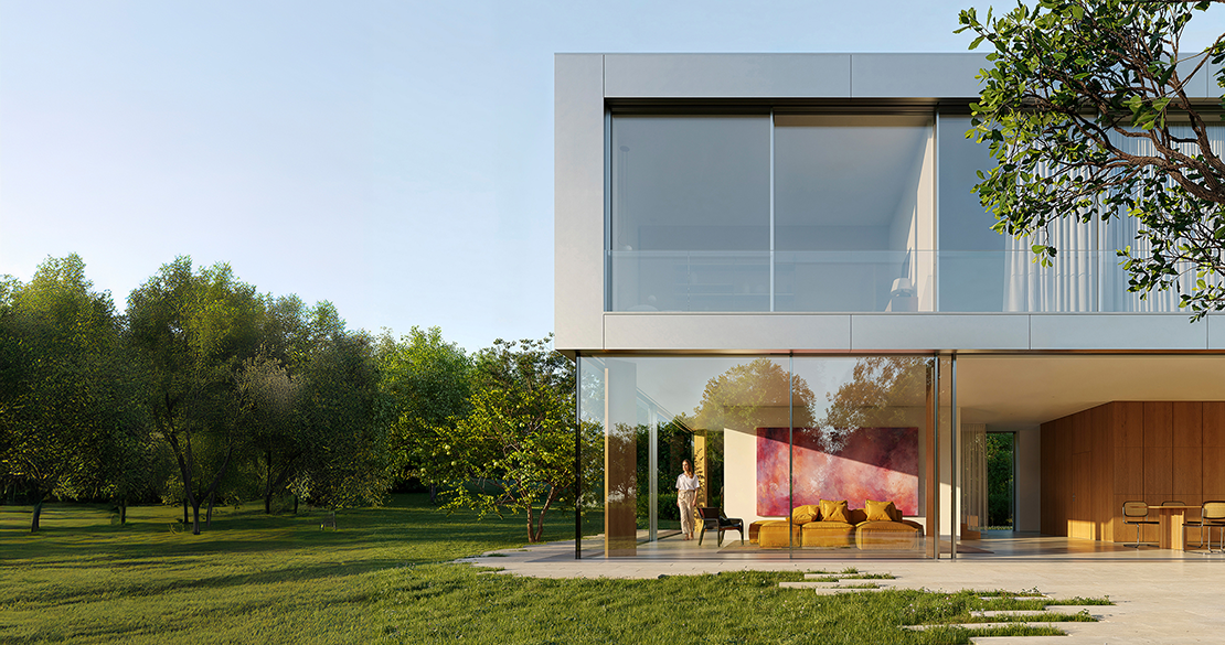 Schiebefenster cero III frameless