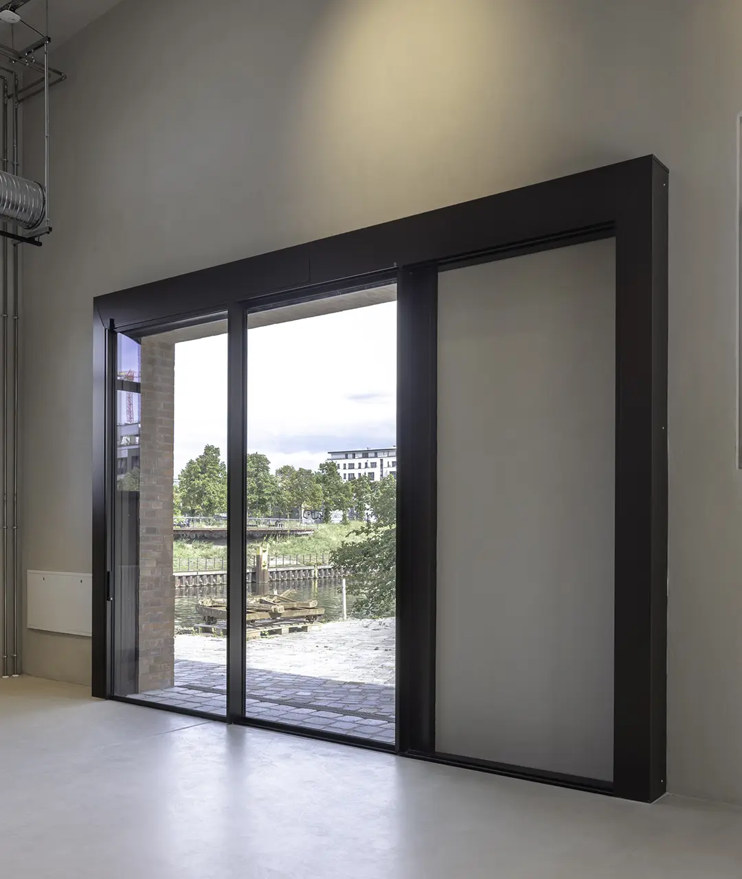 Solarlux Schiebefenster cero Kornversuchsspeicher Berlin