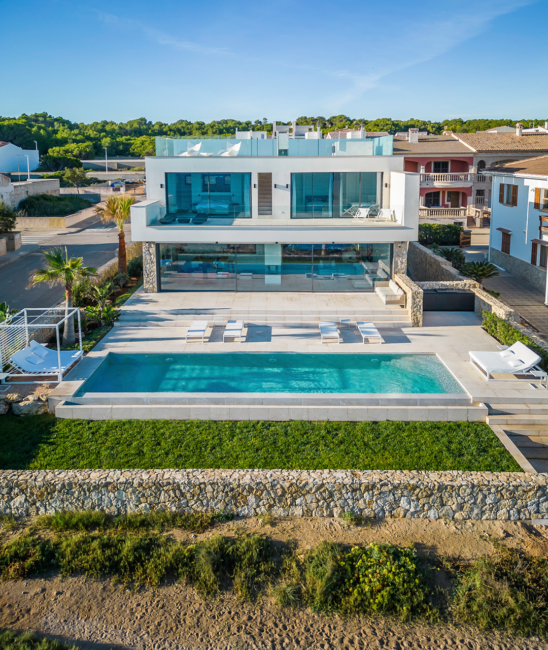 Schiebefenster cero Villa Pla de Mallorca