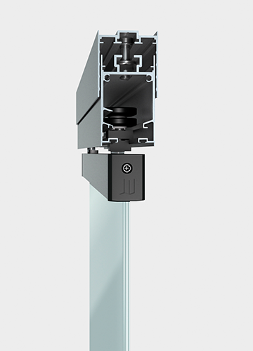 Die Schiebe-Dreh-Systemfamilie Proline T - Mega Glasstärke 6mm