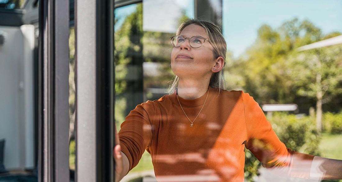 Moderne Fenster sparen Energie ein