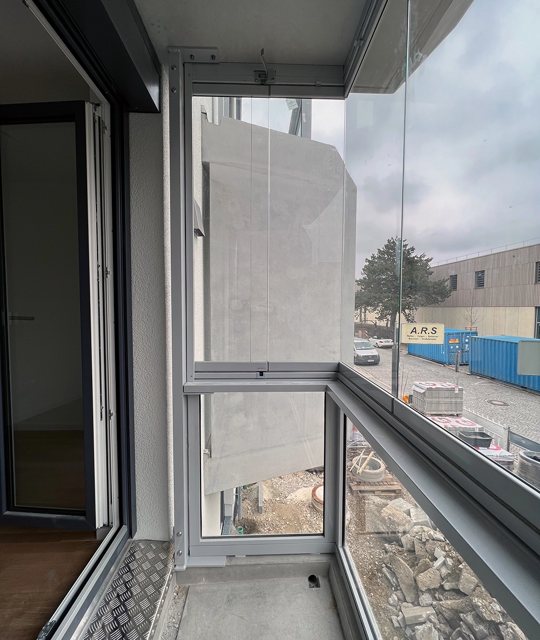 Balkonverglasung Studierendenwohnanlage München