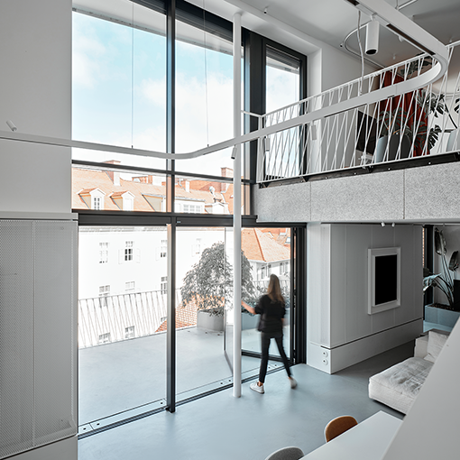 Glas-Faltwand Raphaels Refugium