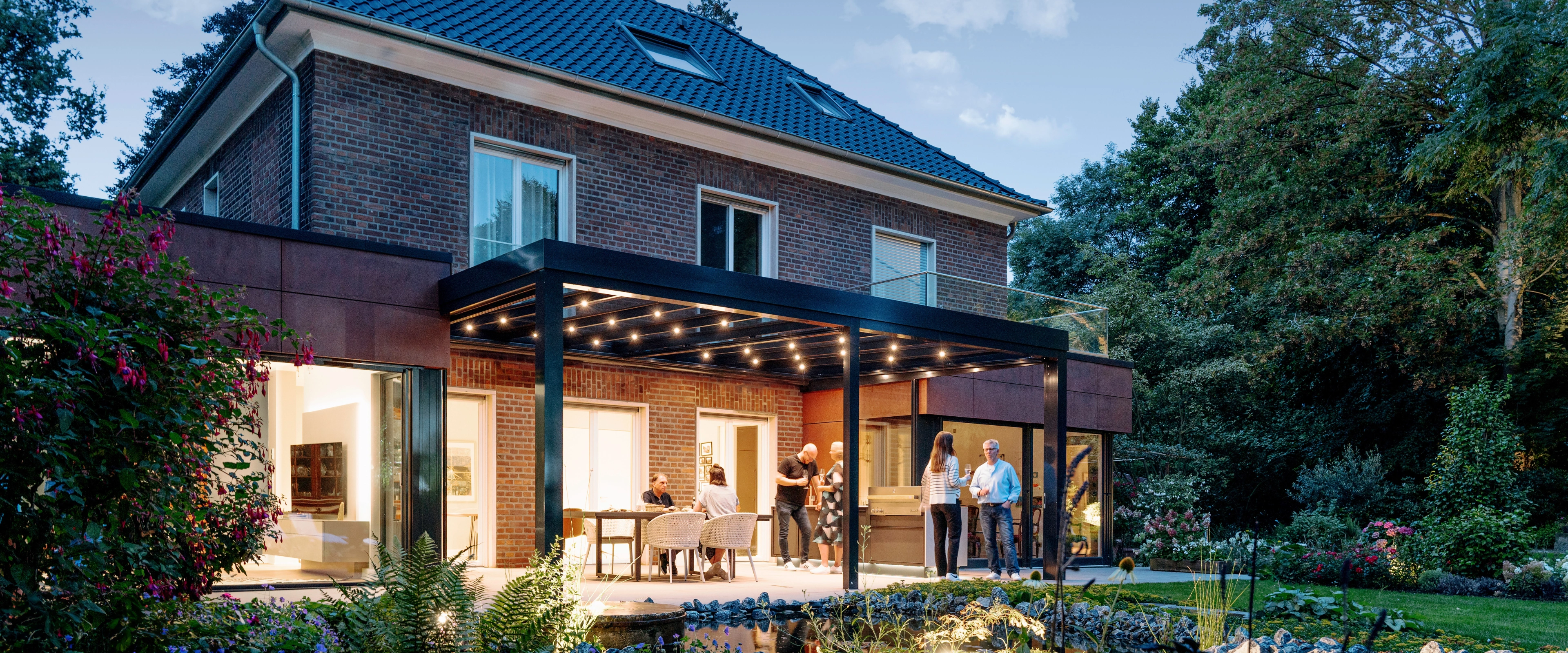 Uterum för fritidshus Solarlux