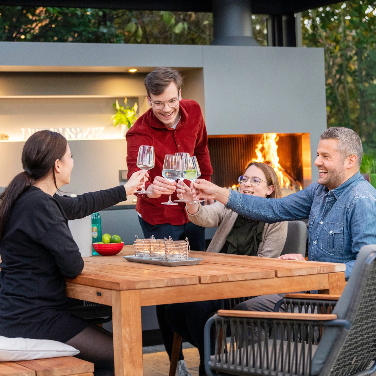 Udestue med mulighed for udekøkken